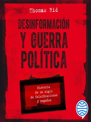 cover image of Desinformación y guerra política